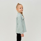 Рубашка для девочки MINAKU: Casual collection KIDS цвет мятный, рост 158 - Фото 6