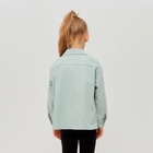 Рубашка для девочки MINAKU: Casual collection KIDS цвет мятный, рост 158 - Фото 7