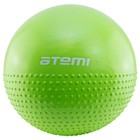 Мяч гимнастический полумассажный Atemi AGB0555, антивзрыв, 55 см - фото 9782554