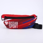 Сумка на пояс «Power sport», 32 x 8 x 15 cм, отд на молнии, красная 7786152 - фото 16538050