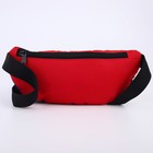 Сумка на пояс «Power sport», 32 x 8 x 15 cм, отд на молнии, красная 7786152 - фото 16538051