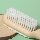 Пемза для педикюра, с щёткой, с подвесом, деревянная, цвет МИКС - фото 22969900