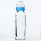 Бутылочка для кормления стеклянная, классическое горло, средний поток, 240 мл., от 0 мес., цвета МИКС - Фото 5