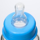 Бутылочка для кормления стеклянная, классическое горло, средний поток, 240 мл., от 0 мес., цвета МИКС - Фото 2