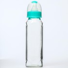 Бутылочка для кормления стеклянная, классическое горло, средний поток, 240 мл., от 0 мес., цвета МИКС - Фото 4
