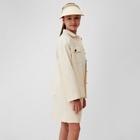 Рубашка для девочки MINAKU: Casual collection KIDS цвет бежевый, рост 146 - Фото 3