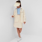 Рубашка для девочки MINAKU: Casual collection KIDS цвет бежевый, рост 152 - Фото 6