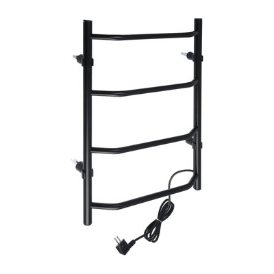 Полотенцесушитель электрический ТЕРА «Виктория», 400×600 мм, черный