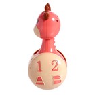 Развивающая игрушка «Оленёнок Робби», цвет розовый - фото 3582624