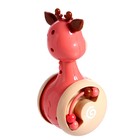 Развивающая игрушка «Оленёнок Робби», цвет розовый - фото 3582626