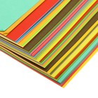 Бумага цветная для оригами и аппликаций 14 х 14 см, 100 листов CREATIVE Яркие цвета, 20 цветов, 80 г/м2 - фото 9054846