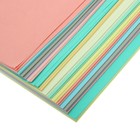 Бумага цветная для оригами и аппликаций 14 х 14 см, 100 листов CREATIVE Пастельные тона, 10 цветов, 80 г/м2 - фото 9054850