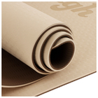 Коврик для фитнеса и йоги Sangh, нескользящий, 183×61×0.6 см, бежевый, коричневый - Фото 2