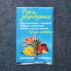 Сувенир кошельковый "Рука-загребушка", латунь,  2,2х1х0,6 см - фото 25553970