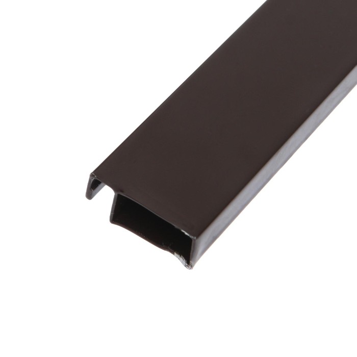 Рамный профиль RAL8017, ТУНДРА, цвет коричневый, 25х10,5 мм , 2 м - Фото 1