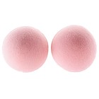 Набор многоразовых вкладышей для бюстгальтера, 4 шт., цвет розовый - Фото 3