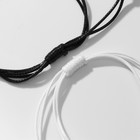 Браслеты парные «Неразлучники» цветы с листьями, цветные, d=7 см - Фото 4