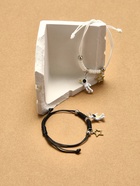 Браслеты парные «Неразлучники» космонавты со звёздами, чёрно-белые, 7 см - Фото 4