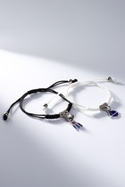 Браслеты парные «Неразлучники» планета и ракета с бусиной, цветные, 7 см - Фото 4