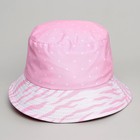 Панама детская для девочки «Котик», р-р. 52-54 см - фото 35189360