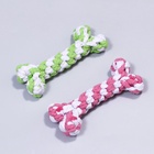 Игрушка канатная «Плетёная кость», до 15 см, до 60 г, цвет МИКС - фото 67925300