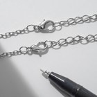 Набор 3 предмета: 2 кулона, ручка «Неразлучники» пандочки, цветной, 42 см - фото 24424390