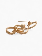 Брошь «Нота. Скрипичный ключ», белая в золоте - Фото 4