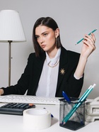 Брошь «Солнце», цвет золото - Фото 3