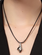 Кулоны парные «Прикосновение», на магните, 52 см, цвет чёрный/серебряный - Фото 11