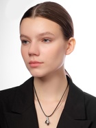 Кулоны парные «Прикосновение», на магните, 52 см, цвет чёрный/серебряный - Фото 13