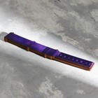 Сувенир деревянный "Нож танто" фиолет - Фото 3