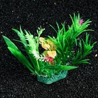 Растение искусственное аквариумное, 12 см - Фото 2
