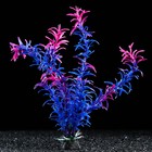 Растение искусственное аквариумное, 4 х 20 см, фиолетовое - Фото 1