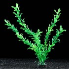 Растение искусственное аквариумное, 4 х 30 см, зелёное - фото 9784836