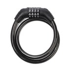 Замок навесной велосипедный LOCKLAND, кодовый, 10×650 мм, цвет черный - Фото 6