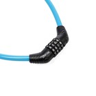 Замок навесной велосипедный LOCKLAND, кодовый, 10×650 мм, цвет голубой - Фото 7