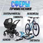 Замок навесной велосипедный LOCKLAND, кодовый, 10×650 мм, цвет голубой - Фото 4