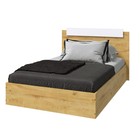 Кровать односпальная «ЭКО», 900×2000 мм, цвет дуб вотан/белый - Фото 1