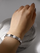 Браслет керамика «Ритм», белый в серебре, 20.5 см 9000770