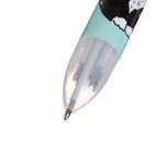 Ручка шариковая автоматическая 6-ти цветная Кошки МИКС (штрихкод на штуке) - Фото 4