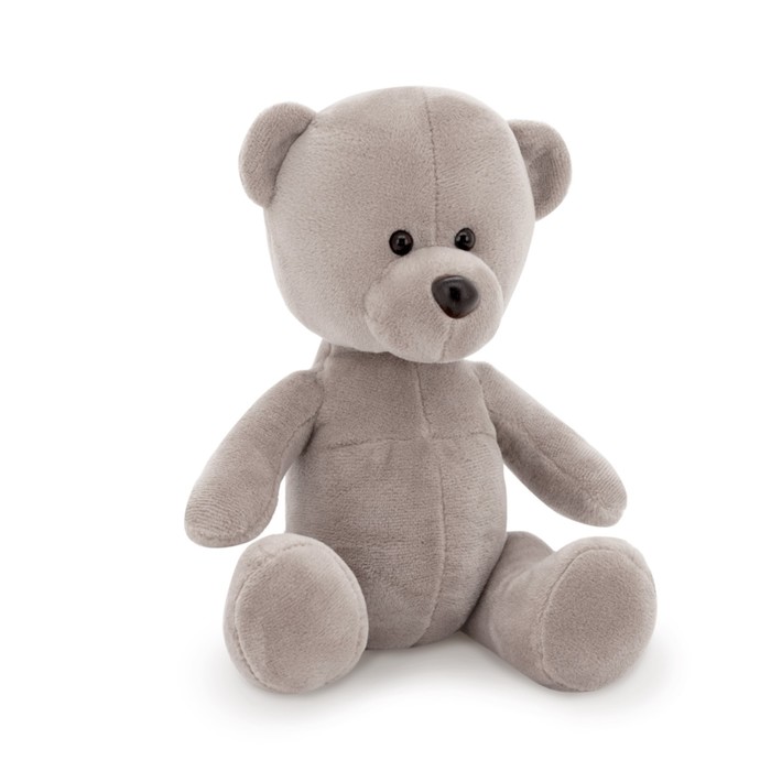 Мягкая игрушка «Медведь Топтыжкин», цвет серый, без одежды, 17 см - Фото 1