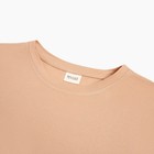 Костюм женский (футболка, шорты) MINAKU: Casual collection цвет песочный, размер 42 7912759