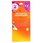 Медаль на выпускной "Выпускник детского сада", 8 см, Смешарики  (артикул 7335801)  большой выбор товаров оптом и в розницу по низким ценам с доставкой