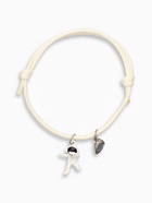 Браслеты парные «Неразлучники. Космонавты», 2 шт. на магните, белые, d=8 см - Фото 5