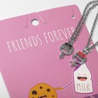 Кулоны «Неразлучники» мужское женское, цвет чёрно-красный в серебре, 48 см - фото 24424419 Кулоны «Неразлучники» мужское женское, цвет чёрно-красный в серебре, 48 см - фото 24424419