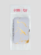 Набор маникюрный, 7 предметов, в футляре, белый, золотистый - Фото 5