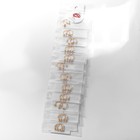 Пирсинг циркуляр в бровь, шар, d=10 мм, пара, цвет золото - Фото 4