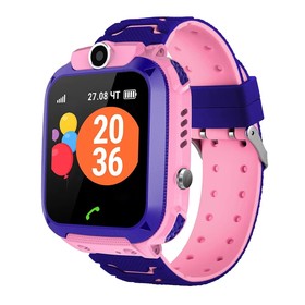 Детские смарт-часы Geozon Kid G-W21PNK, 1.44", TFT, SIM, камера, GPS, 430 мАч, розовые