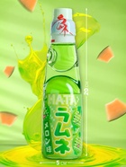 Напиток газированный Ramune со вкусом дыни, 200 мл - Фото 3