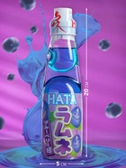 Напиток газированный Ramune со вкусом черники, 200 мл - Фото 3